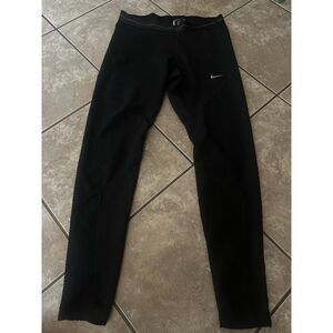 Nike Dri Fit Pro L Textured Basic Leggings Black